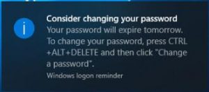 disable password expiration windows 10 registry
