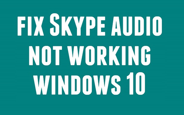 no sound on the new version of skype