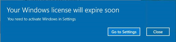 How to Fix Your Windows License Will Expire Soon on Windows 10