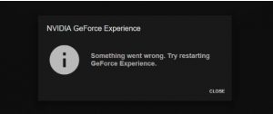 geforce experience wont install geforce experience wont install