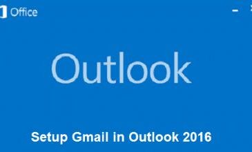 add gmail to outlook