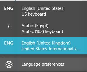 how to change keyboard layout