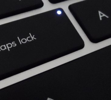 keyboard no caps lock indicator