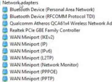 qualcomm athero wireless adapter driver issue