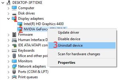 uninstall nvidia drivers windows 7