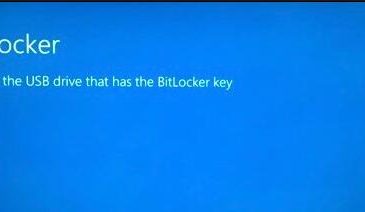 use usb key to unlock a pc with bitlocker