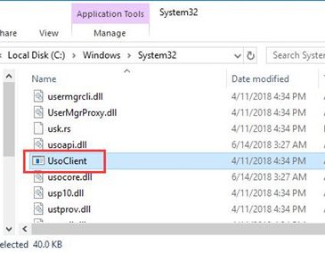 what is usoclient.exe