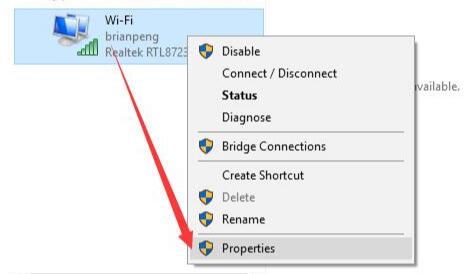 wifi properties