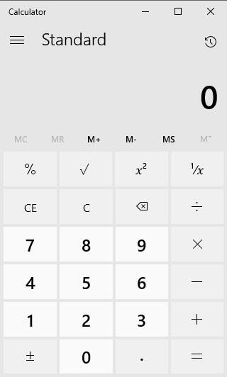 how to change default calculator in windows 10