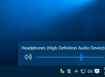 volume control not working