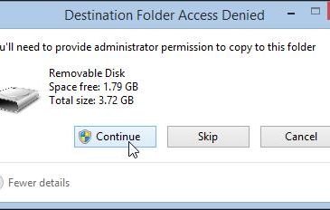you will need to provide administrator permission to copy this folder