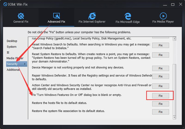 turn windows features on or off windows 8