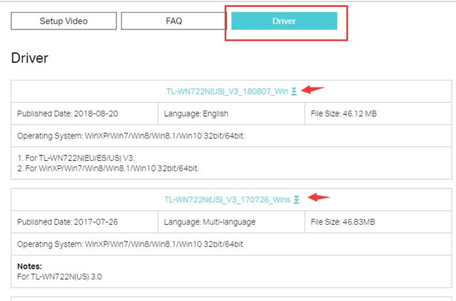 tp link tl wn722n driver windows 10 32 bit download