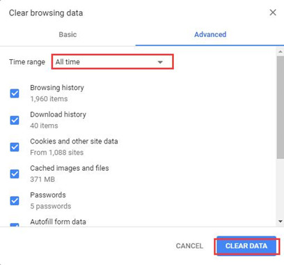 chrome browsing history by date