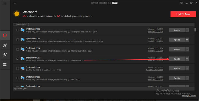 intel chipset update