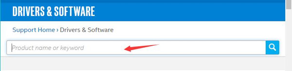 intel official site search drivers