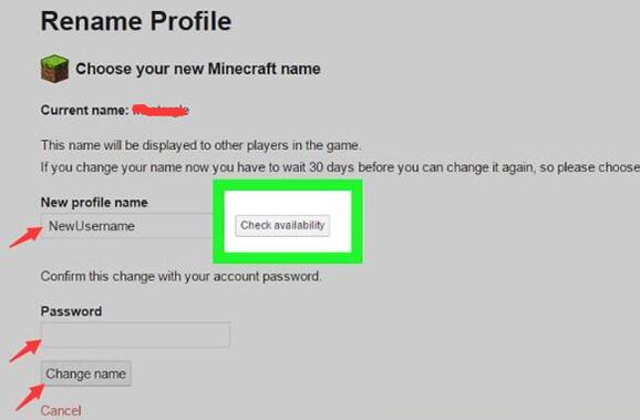 How to change minecraft username