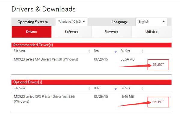 canon pixma mx922 driver download for windows