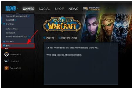 exit battle.net