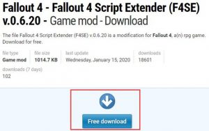 fallout 4 script extender 1.9.4