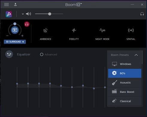 volume booster boom properties