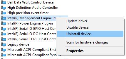 intel r management engine interface driver for asus