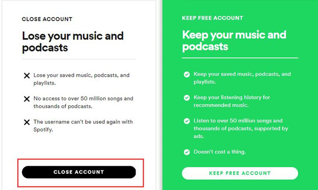 spotify account login