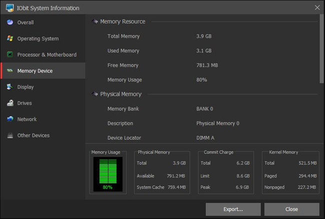 ram optimizer bar