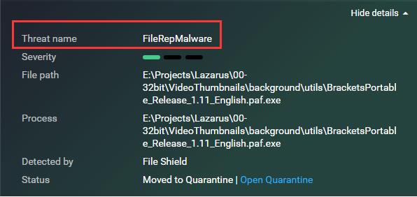 filerepmalware what it is