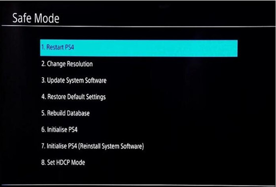 checking system storage ps4