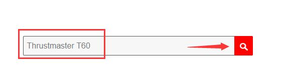 thrustmaster search box model