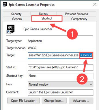 epic games launcher not working 2019