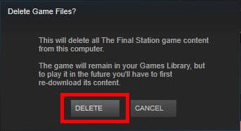 reinstall steam without deleting games