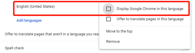 Change Language in Google Chrome Search and Google Chrome Browser