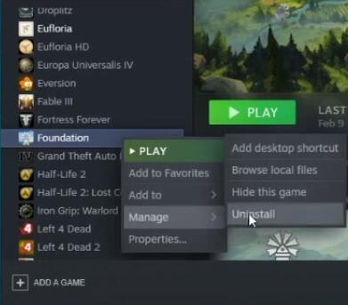 how to hide uninstalled games on steam