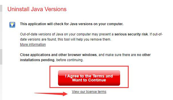 32 bit java uninstall tool