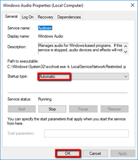 audio services not responding windows 10 hp