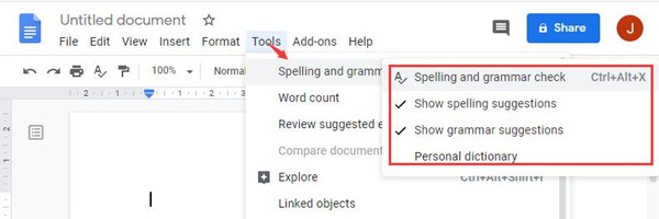 how to use spell check in wordpad