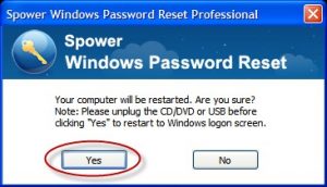 how to reset hp laptop without password