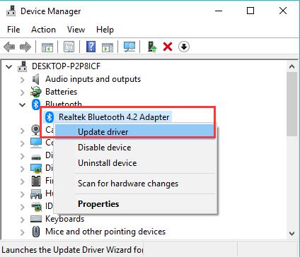 download realtek bluetooth driver for windows 7