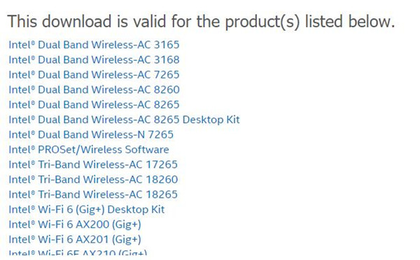 intel bluetooth driver download windows 10