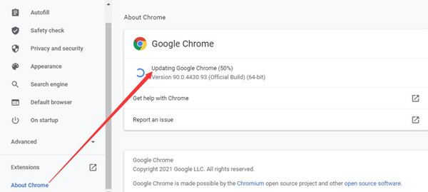 shockwave flash update google chrome