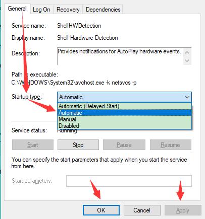 change quality windows audio video experience to automatic