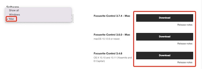 focusrite scarlett solo 3rd gen drivers mac