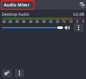 obs audio mixer