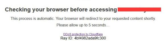 check your browser before accessing