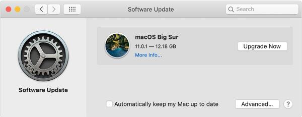 how to update mac os