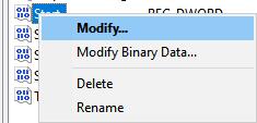 modify start key under sysmain