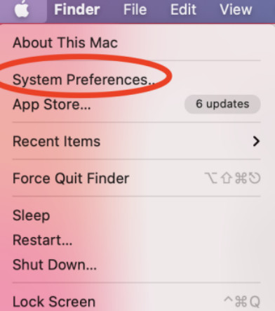 system preferences mac settings