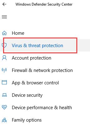 virus threat protection
